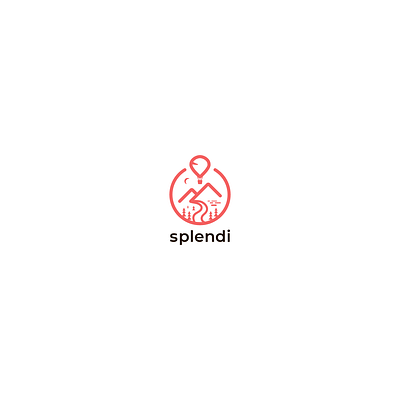 Splendi logo design brand logo logo design splendi travel travel agency