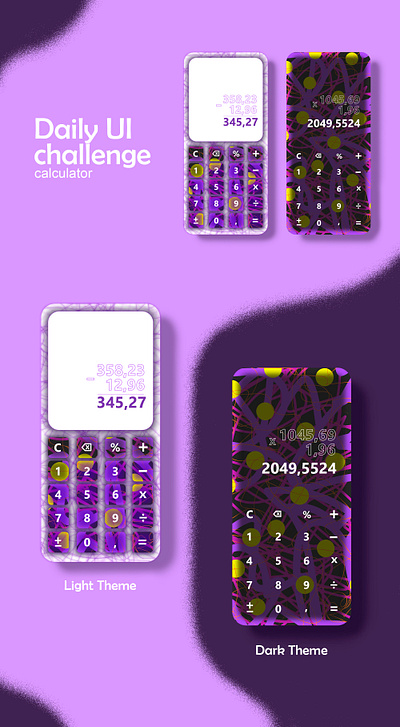 DailyUicalculator adobe illustrator calculator calculator ui colours design illustration image ui ui ux ui design uidesign ux vector