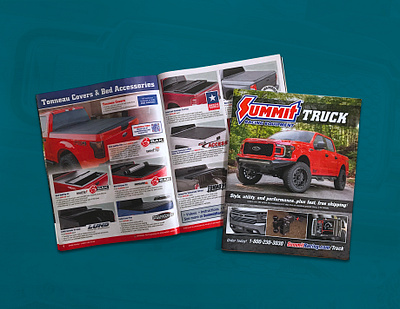 Truck Catalog automotive catalog design indesign print trucks