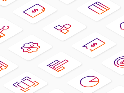 Money and accounting icon set gradients icon icon design icon set iconography iconutopia system icon user interface