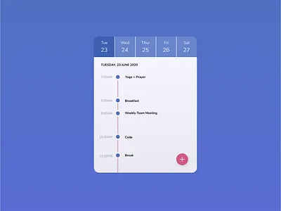 Daily UI 038 (Calender) calendar dailyui todo ui ux