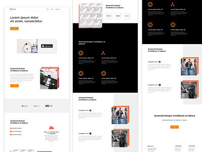 Landing page design concept design landingpage landingpagedesign lightmode screendesign ui uidesign ux webdesign