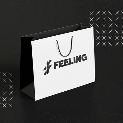 Feeling bag design brand brand design branding cloathing design graphic design logo logo design logotype modern design streetwear visual identity