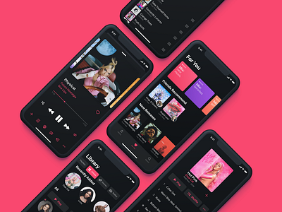 Apple Music Redesign Concept apple concept ios music music app music player player redesign