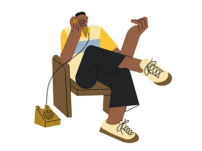 Illustration-Call design illustration