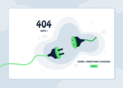 404 Error Page art design flat ui uidesign uiux ux web website