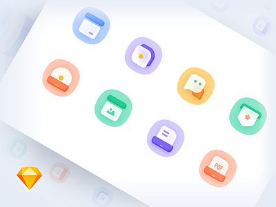 File icon design app design home icon ui ux