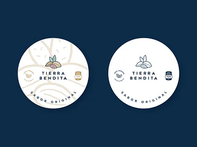 Tierra_Bendita package design branding design icon illustration letters logo logotipos logotype typography vector