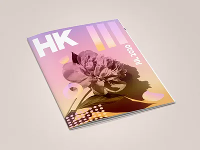 HK Magazine Mockup gradient graphic design illustration layoutdesign photoshop poster poster design