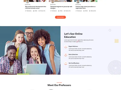 Eduktio - Education PSD Template college courses education education center events institute learning photoshop education template school