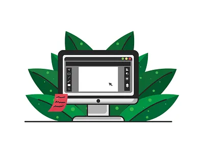 desktop flat illustration art character creative design illustration illustrator portrait vector vexel work