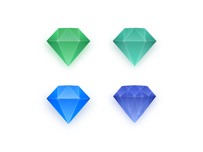 💎 Diamonds for Pricing Plans 3d diamond icons icons set illustration skeuomorphism ui ux website