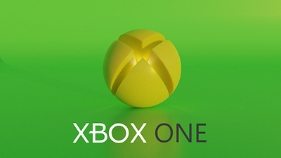 Xbox One blender blender3d lowpoly xboxone