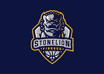 stonelion design illustration logodesign