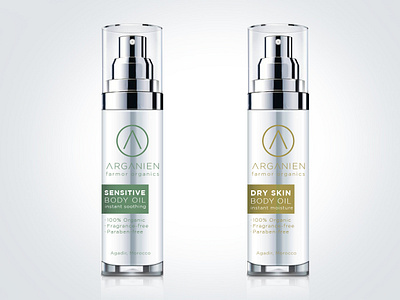 Packaging design for argan oil all natural beauty branding cosmetics label design natural organic package packaging packagingdesign