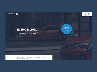 VestergaardGo - hero animations animation principle principle for mac ui uidesign ux webdesign website