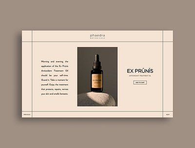 Skincare Landing Page branding clean color palette concept design design figma landing page design landingpage minimal neutral photography shopping skincare typeface typography ui ui design ui trends uidesign visual design