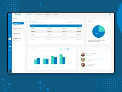 Dashboard Concept admin admin panel adobe xd app ui dashboard dashboard ui design graphs prototype ui ux