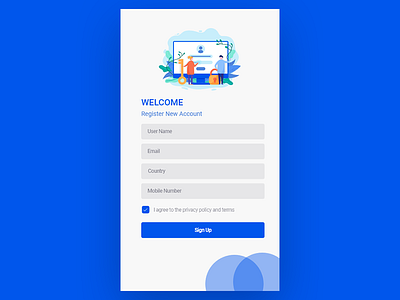 Daily UI 001/100:: SIGN UP design designing ui ux