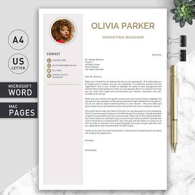 Resume / CV Template clean resume creative resume curriculum vitae cv template modern modern resume professional resume resume clean resume template template templates