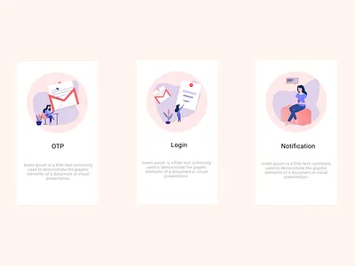 Onboarding Illustration app branding design figmadesign icon vector illustration mobile website website design