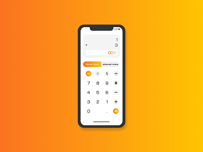 DailyUI - Calculator branding dailyui dailyuichallenge figma ui