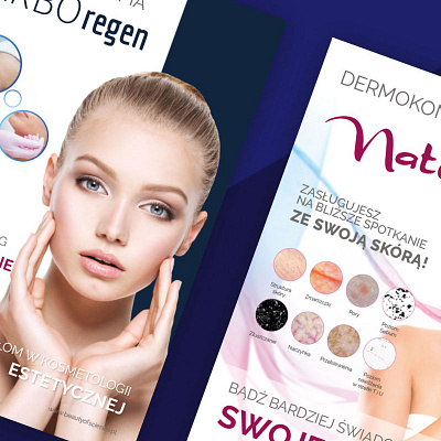 Leaflet A5 for Beauty Of Science beauty beauty logo design leaflet design print