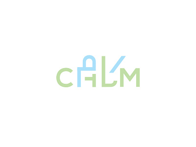 Keep Calm and do your Kaam calm logo logotype mark symbol work