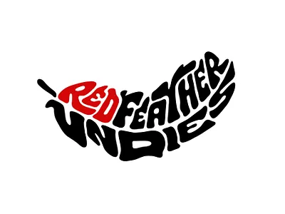 Red Feather Undies boxers brief briefs clientwork clothing custom lettering digitalart hand drawn itsjerryokolo jerryokolo lingerie logo designer logotype panties procreate shopify typography undies