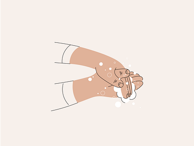 Wash your hands bubbles covid 19 creative design digital hands illustration soap vector wash washyourhands