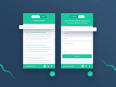 BetterDocs | Instant Answers Design app branding chat feedback illlustrator live chat support template ux web design