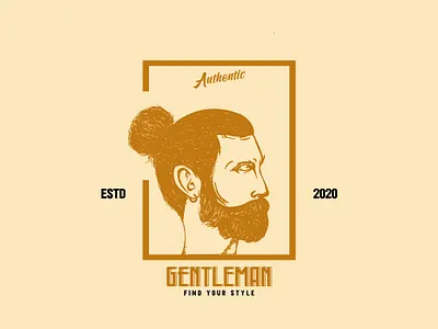Gentleman branding clothing clothing brand design illustration logo vector vintage vintage design