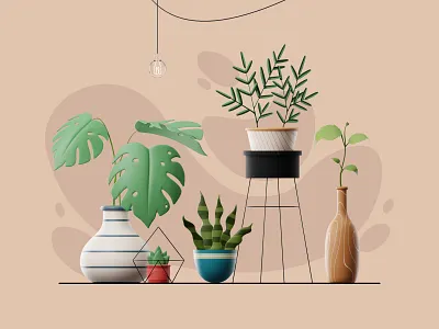 Floral 3D Illustration 3d 3d flower 3d illustration 3d nft blender blender modeling flower metaverse modeling nft nft 3d nft modeling