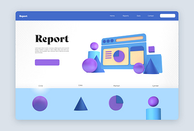 The Report design art artwork creative design designer icon illustration typography ui ux