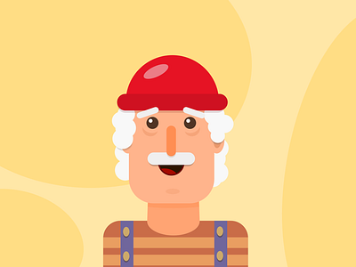 Cool Old Dude affinity art affinity designer character art character design illustration ipad art man portrait portrait drawing vector character vector guy vector illustration vector portrait