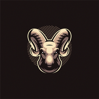 Goat logo design animal brand branding character designs esport esports games goat logo mascot masculine sports