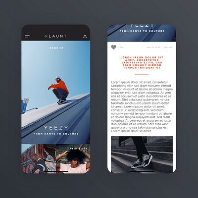 Flaunt app app design branding design flat minimal uidesign ux