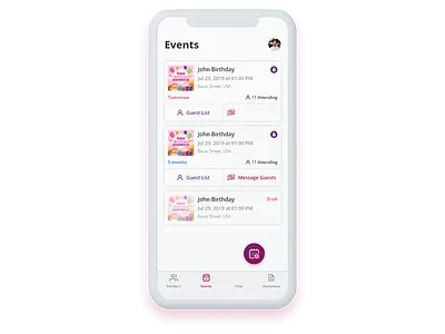 Veebo – Virtual Party App mobile app mobile app development mobile application party app party event