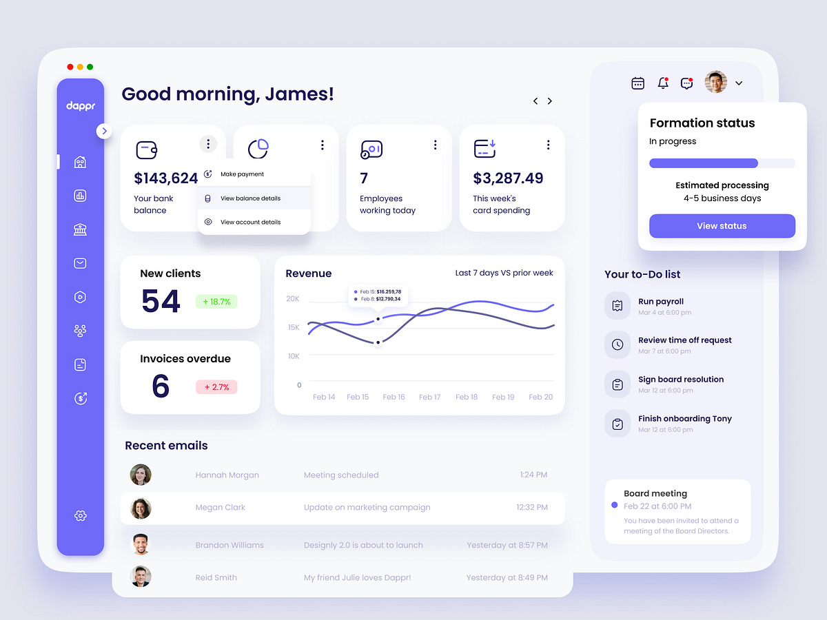 Task Management UX-UI Design by Ghulam Rasool 🚀 for Cuberto on Dribbble