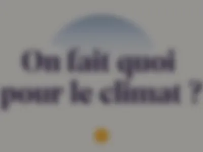 On fait quoi pour le climat ? animation awwwards climate climate change landing onepage scroll transition ui ux uxui web webdesign