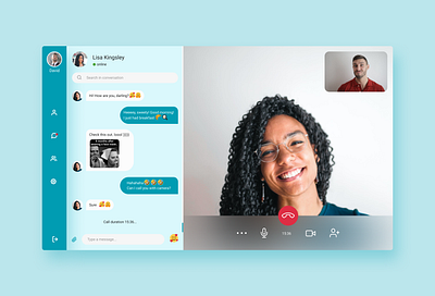 Direct Messaging - Daily UI #013 013 dailyui dailyuichallenge direct messaging uidesign