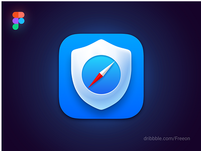 🛡️Content Blocker New Icon WWDC 2020 3d app big sur branding design figma icon icon style illustration ios ios 14 link logo macos mobile source source file vector wwdc wwdc 2020