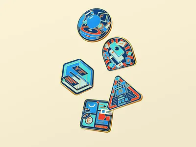 Flyme 8th badge badge branding graphicdesign illustration