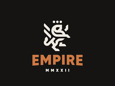 Empire concept leo lion logo