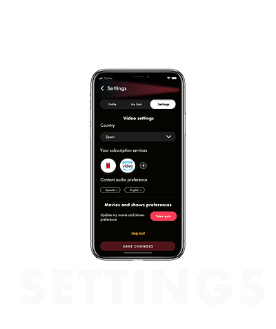 Daily UI | Settings daily 100 challenge dailyui design settings settings page settings ui ui uichallenge