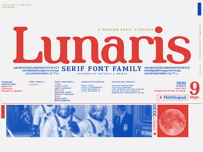 Lunaris - Serif font family - Multilingual alphabet branding creative market design design element font font design font family graphic design graphic elements identity magazine multilingual serif serif font serif typeface stylish typeface typography typography art