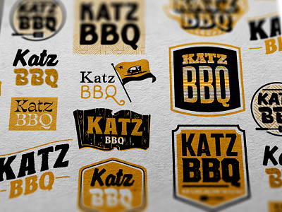 How much is too much BBQ… restaurant concepting? bbq branding concept design food illustration logo truck type vintage