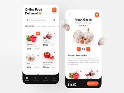 Groceries Shopping Mobile App app design app ui e commerce food and drink food app food app ui food delivery app food design groceries grocery grocery app grocery delivery grocery store imran ios app minimal online shop online shopping user experience vegetable