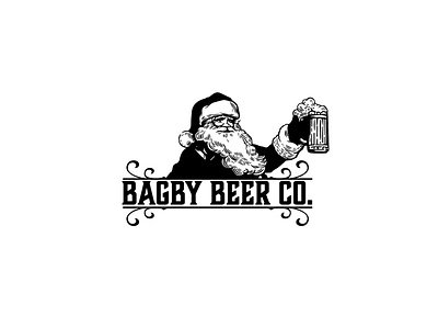 BAGBY BEER CO. Logo Design badge branding design flat illustration illustrator lettering logo logo design logo logodesign logo design retro badge typography vector vintage