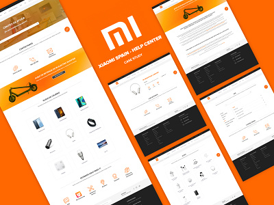 Xiaomi Spain - Help Center case study design help center ui ux xiaomi